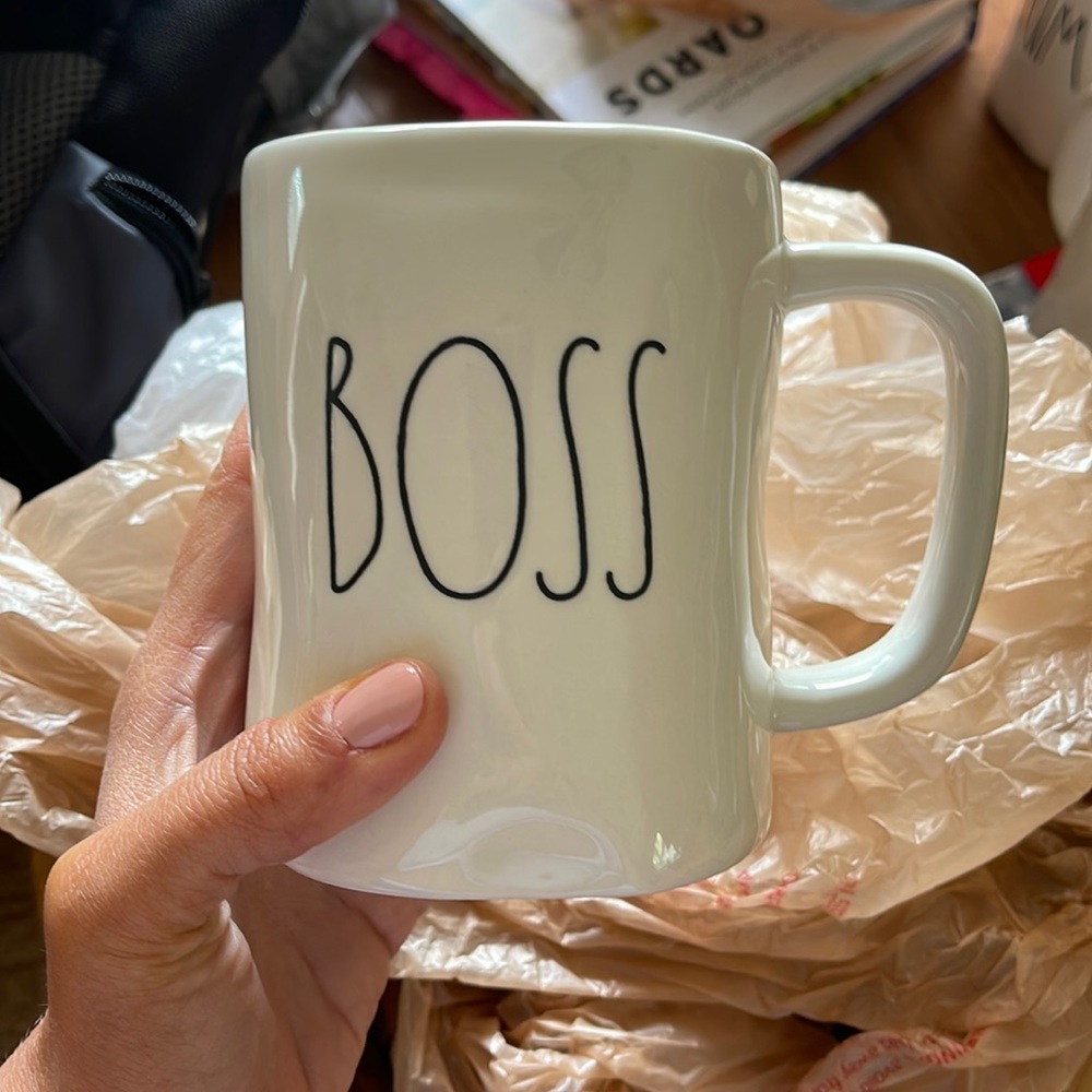Rae Dunn “Boss” Mug